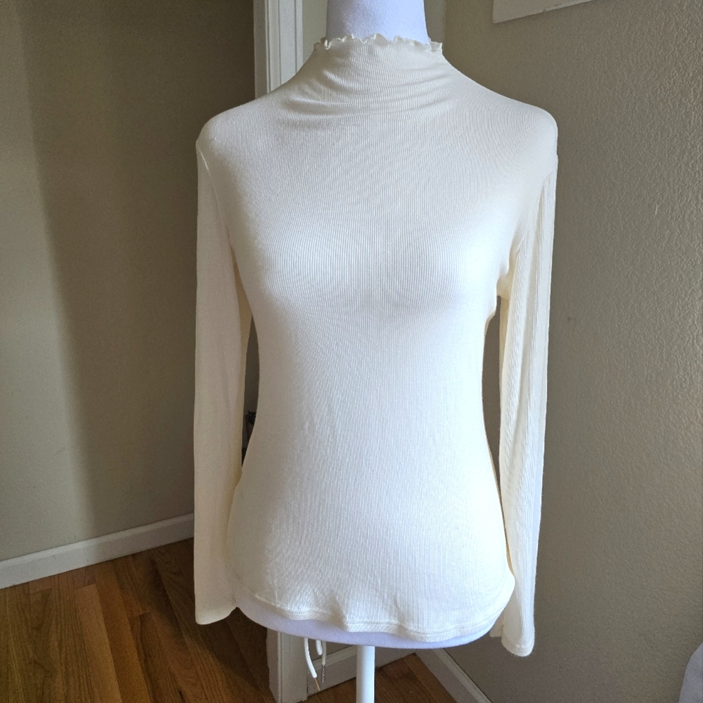 Mock Turtleneck Long Sleeve